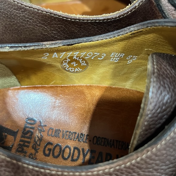 Mephisto Men's Brown Leather Shoes - Picture 5 of 10